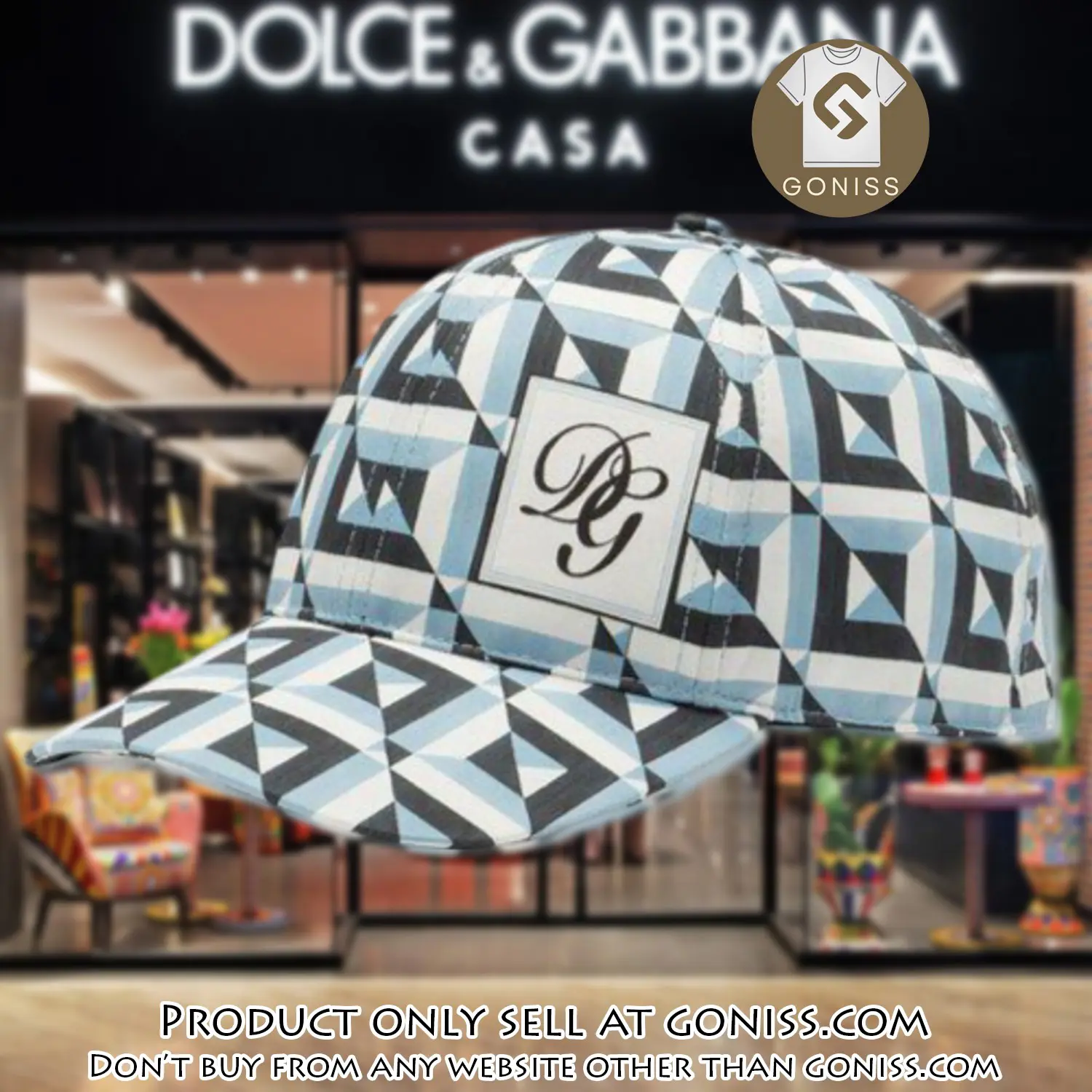 Dolce & gabbana luxury cap print 3d trending cap ctc1087 gn5629536